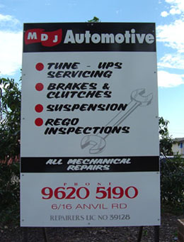 MDJ Automotive Ad